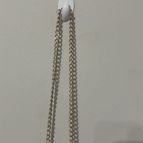 Betsey Johnson Do I Make You Corny? glittery candy corn shaped purse with chain. - Picture 10 of 16